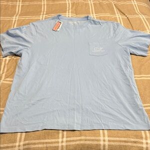 Vineyard Vines Men's Sky Blue Short Sleeve Tee